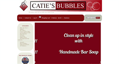 Desktop Screenshot of catiesbubbles.com